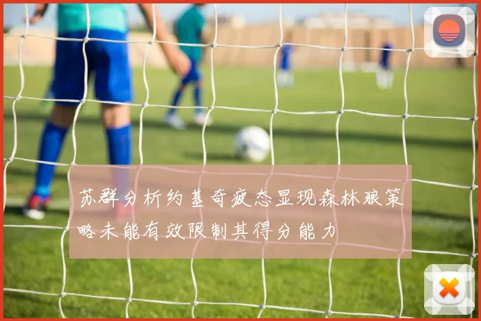 苏群分析约基奇疲态显现森林狼策略未能有效限制其得分能力